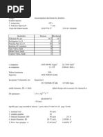 Perhitungan Alat Bed (Destilasi)