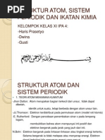 Struktur Atom, Sistem Periodik Dan Ikatan Kimia