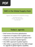 SME in The Global Supply Chain: Logistics: Key Component of Competitive Strategy