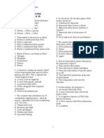 Chapter 9 &10 - Gene Expression