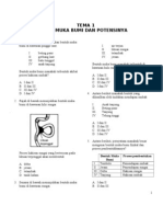 Latihan Topikal Geografi TKN 1