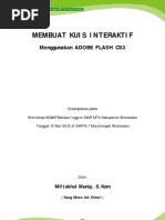 Modul Membuat Kuis Interaktif - Flash Cs3