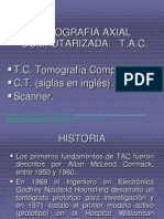 2.2 Tomografía Computada