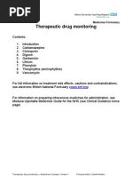 Therapeutic Drug Monitoring