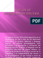 Modelos de Intervencion Dislexia