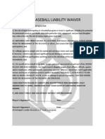 PSCL Liability Waiver 2013