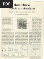 Homebrew Spectrum Analyzer