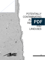 Potentially Contaminating Activities Industries and Landuses, Western Australia