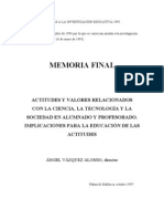 CTS Y Eduación Racionalismo Relativismo