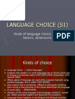 Language Choice (s1)