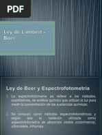 Ley de Lambert - Beer