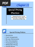 Special Pricing Practices