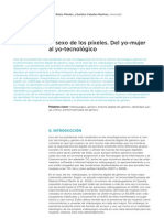 El Sexo de Los Píxeles. Del Yo-Mujer Al Yo-Tecnológico