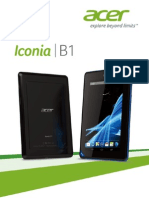 Acer Iconia Tab b1 Espanol