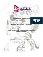 Manual de Practicas de Metabolismo Animal