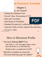 Fundamental Economic Concepts: Risk-Adjusted Discount Rates