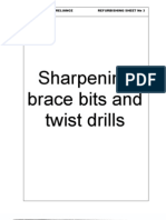 Sharpening Brace Bits and Twist Drills: Tools For Self Reliance Refurbishing Sheet No3