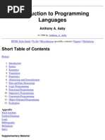 Aaby - Introduction To Programming Language