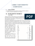 Caída Libre y Movimiento Compuesto