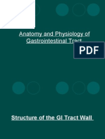 Anatomy and Physiology of Gastrointestinal Tract