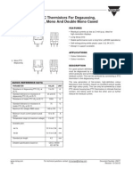 PTC Thermistors For Degaussing