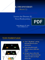 Daratan Dan Lautan I (Teori Pembentukan)