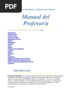 E-Campus Manual Del Profesor