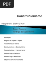 Apresentação Trabalho Construcionismo