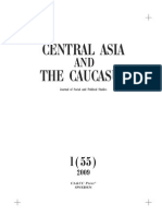 Central Asia and The Caucasus, 2009, Issue 1