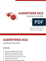 Algoritmos ACLS 2010