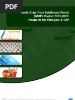 World Glass Fibre Reinforced Plastic (GFRP) Market 2013-2023