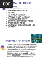 Sistemas de Riego