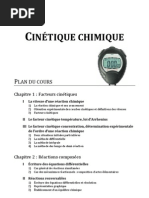 Chimie Cinetique