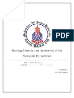 Managerial Policy Report On Panasonic Corporation