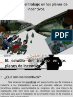 El Estudio Del Trabajo en Los Planes de Incentivos