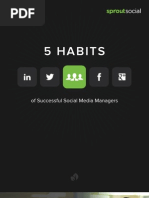 5 Habits of Successful Social Media Marketing