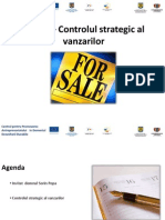 4 - Controlul Strategic Al Vanzarilor