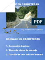 Drenaje en Carreteras