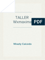 TALLER Wxmaxima