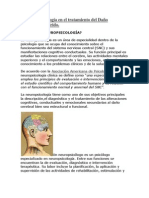 La Neuropsicología en El Tratamiento Del Daño Cerebral