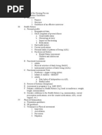 Review of The Nursing Process