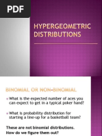 Hypergeometric Distributions Amcphee Webege Com