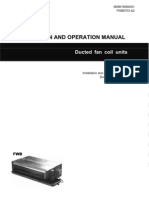 FWB J Installation and Operation Manual