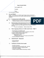 DH B5 Team 8 Drafts-Memos FDR - Report Detailed Outline - AA 11 AA 77 UA 175 NEADS Otis FAA NORAD Hijack Scramble