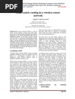 Data-Centric Routing in A Wireless Sensor Network: Volume 2, Issue 2, March - April 2013