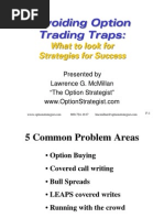 Avoiding Option Trading Trap