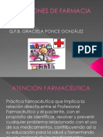 Definiciones en Farmacia