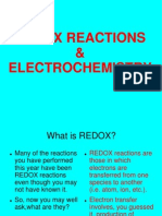 Redox Reactions & Electrochemistry