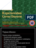 Konsep Keperawatan Gawat Darurat & Disaster