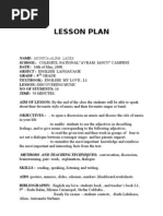 Lesson Plan 9 Sne Def